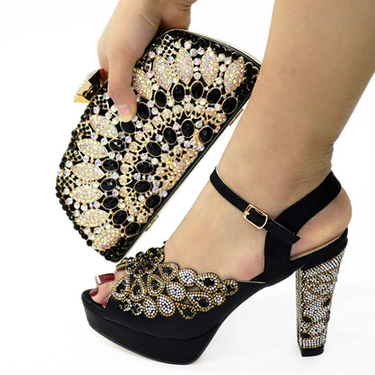 Italian Shoes and Bag Set HLO1-28