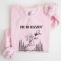 He Is Rizzin, Basketball Jesus, Easter Funny Sweatshirt