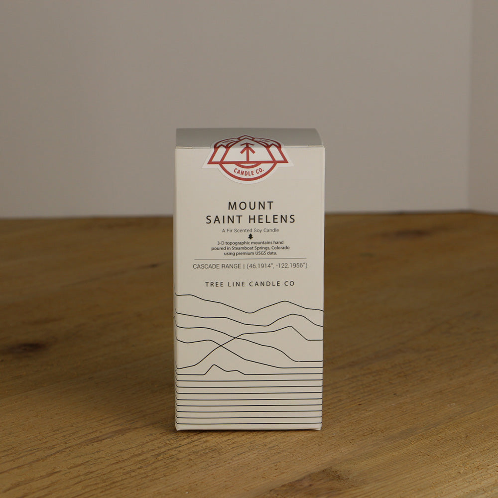 Mount Saint Helens Candle