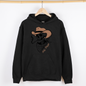 Hell Raiser, Skeleton, Halloween, Spooky, Cowboy, Country, Western, Graphic Hoodie, Hooded Sweatshirt