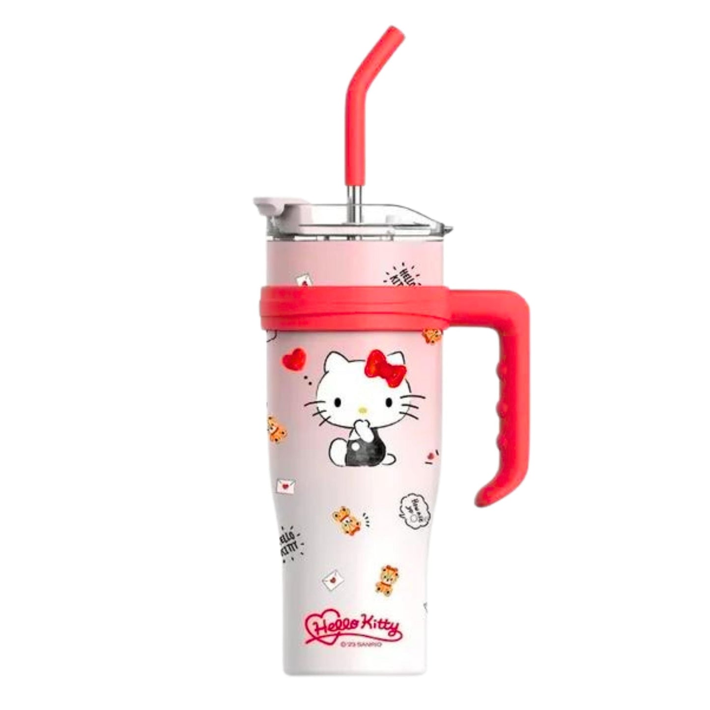 Dreamy Clouds 40 oz Stainless Steel Insulated Handle Tumbler | XL Size