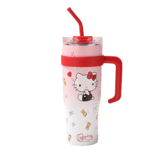 Dreamy Clouds 40 oz Stainless Steel Insulated Handle Tumbler | XL Size