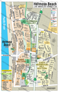 Hermosa Beach Map, Los Angeles, CA - POSTER PRINTS