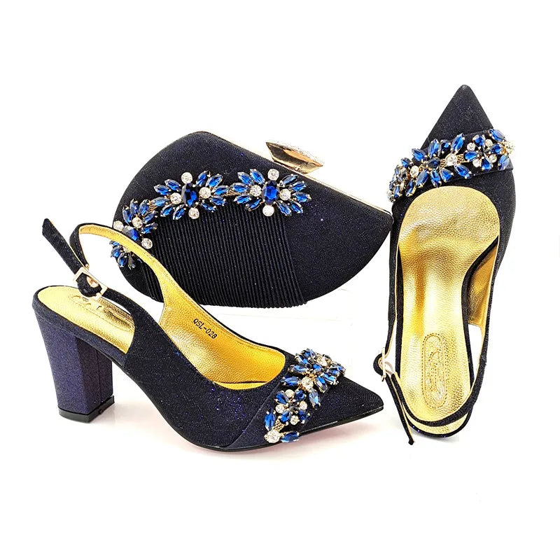 Italian Shoes With Matching Bags HYD1-66