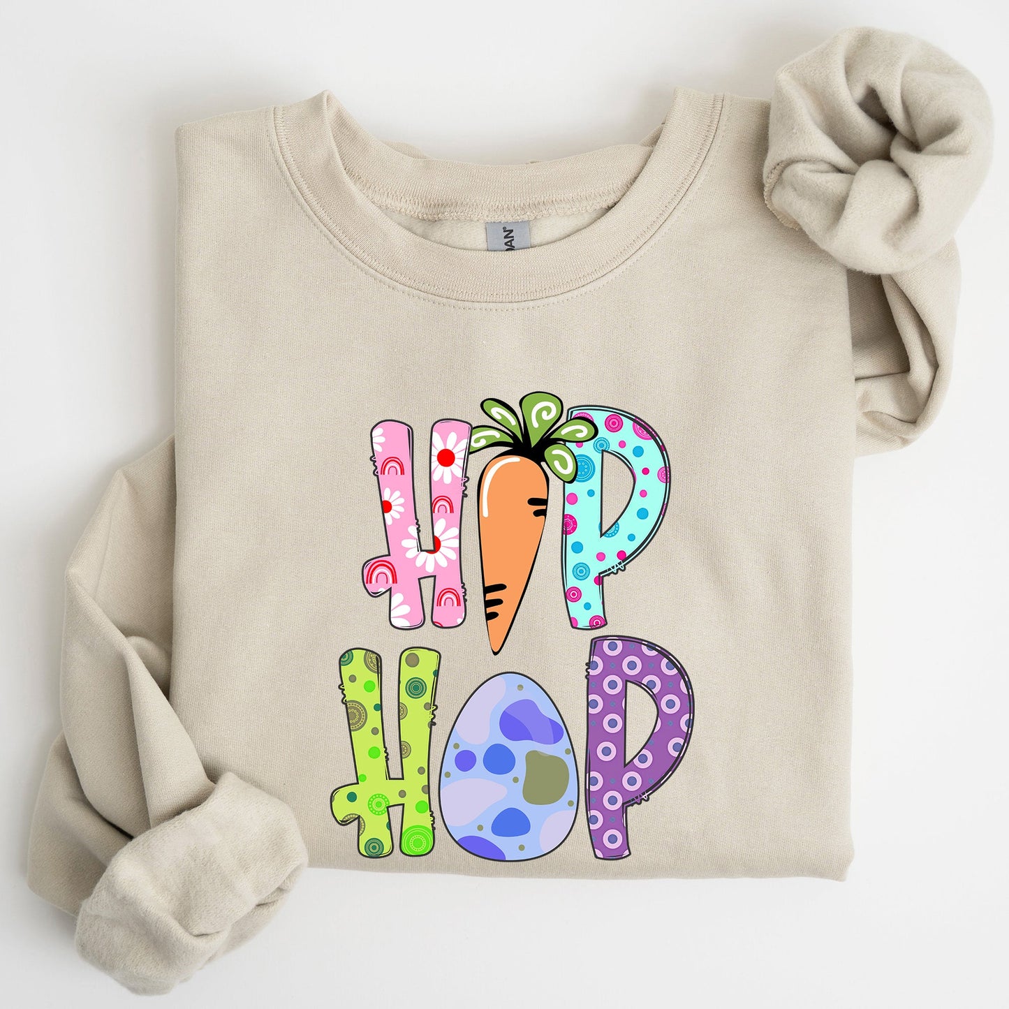Hip Hop, Easter, Colorful Sweatshirt