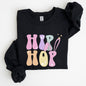 Hip Hop, Retro Easter, Bunny, Rabbit Sweatshirt