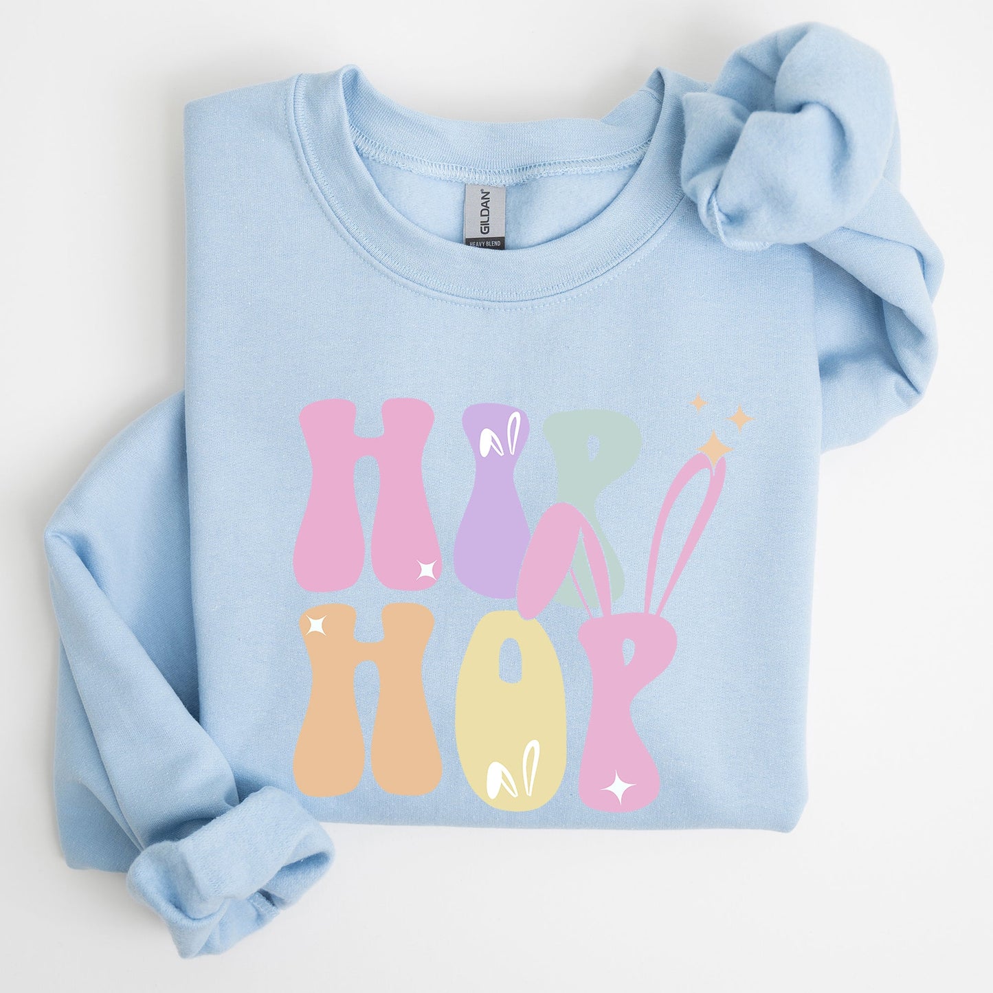 Hip Hop, Retro Easter, Bunny, Rabbit Sweatshirt