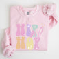 Hip Hop, Retro Easter, Bunny, Rabbit Sweatshirt