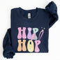 Hip Hop, Retro Easter, Bunny, Rabbit Sweatshirt