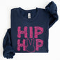 Hip Hop, Retro Glitter Effect, Bunny, Rabbit, Easter Sweatshirt