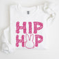 Hip Hop, Retro Glitter Effect, Bunny, Rabbit, Easter Sweatshirt