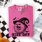 Hiss Off, Cat, Halloween Witch, Funny, Graphic Tee, Trendy, Comfort Colors T-Shirt