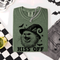 Hiss Off, Cat, Halloween Witch, Funny, Graphic Tee, Trendy, Comfort Colors T-Shirt