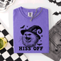 Hiss Off, Cat, Halloween Witch, Funny, Graphic Tee, Trendy, Comfort Colors T-Shirt
