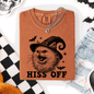 Hiss Off, Cat, Halloween Witch, Funny, Graphic Tee, Trendy, Comfort Colors T-Shirt