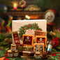 Happy Holidays Gourmet Sampler Pack- Christmas gift basket - Holiday