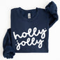 Holly Jolly, Retro Christmas, Classic, Winter, Santa, Xmas Sweatshirt