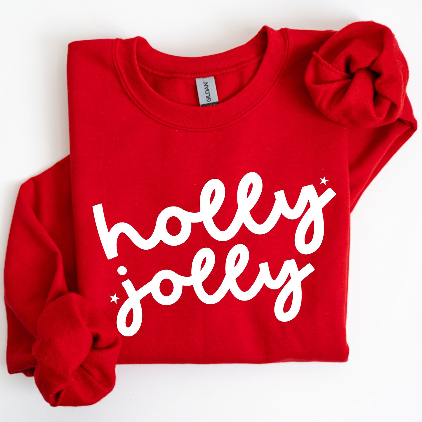 Holly Jolly, Retro Christmas, Classic, Winter, Santa, Xmas Sweatshirt