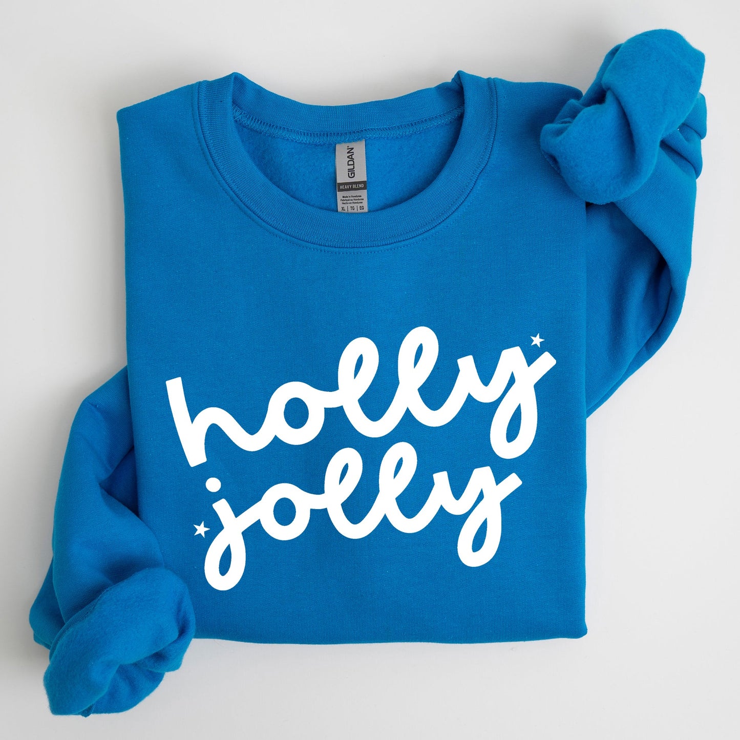 Holly Jolly, Retro Christmas, Classic, Winter, Santa, Xmas Sweatshirt