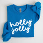 Holly Jolly, Retro Christmas, Classic, Winter, Santa, Xmas Sweatshirt
