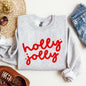 Holly Jolly, Retro Christmas, Classic, Winter, Santa, Xmas Sweatshirt