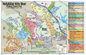Hollywood Hills West Map and Laurel Canyon Area Map, Los Angeles, CA - POSTER PRINTS
