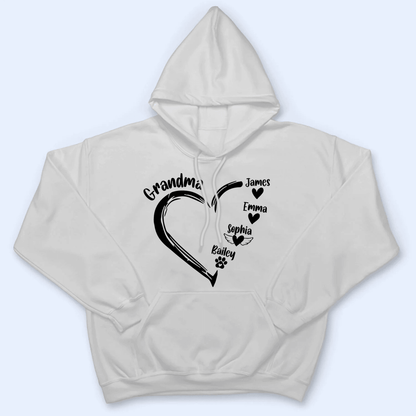Mom, then Grandma - I Just Keep Getting Better - Personalized Custom T Shirt - Mother's Day, Valentines, Birthday, Loving, Funny Gift for Grandma/Nana/Mimi, Mom, Wife, Grandparent, Aunt, Auntie