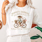 Hoppity Express, Adorable, Easter, Bunny, Jesus, Rabbit, Holiday Tshirt Comfort Colors T-Shirt