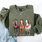 Horses, Western, Valentine's Day, Classic, Country, Cowboy, Cowgirl, Rodeo Sweatshirt