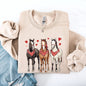 Horses, Western, Valentine's Day, Classic, Country, Cowboy, Cowgirl, Rodeo Sweatshirt