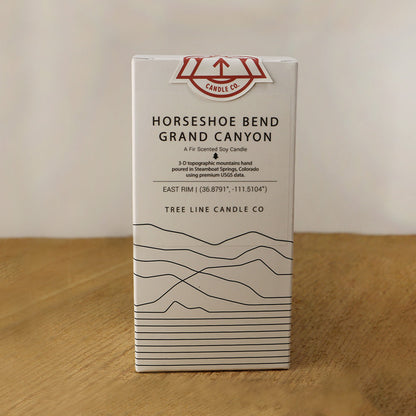 Horseshoe Bend Grand Canyon Candle