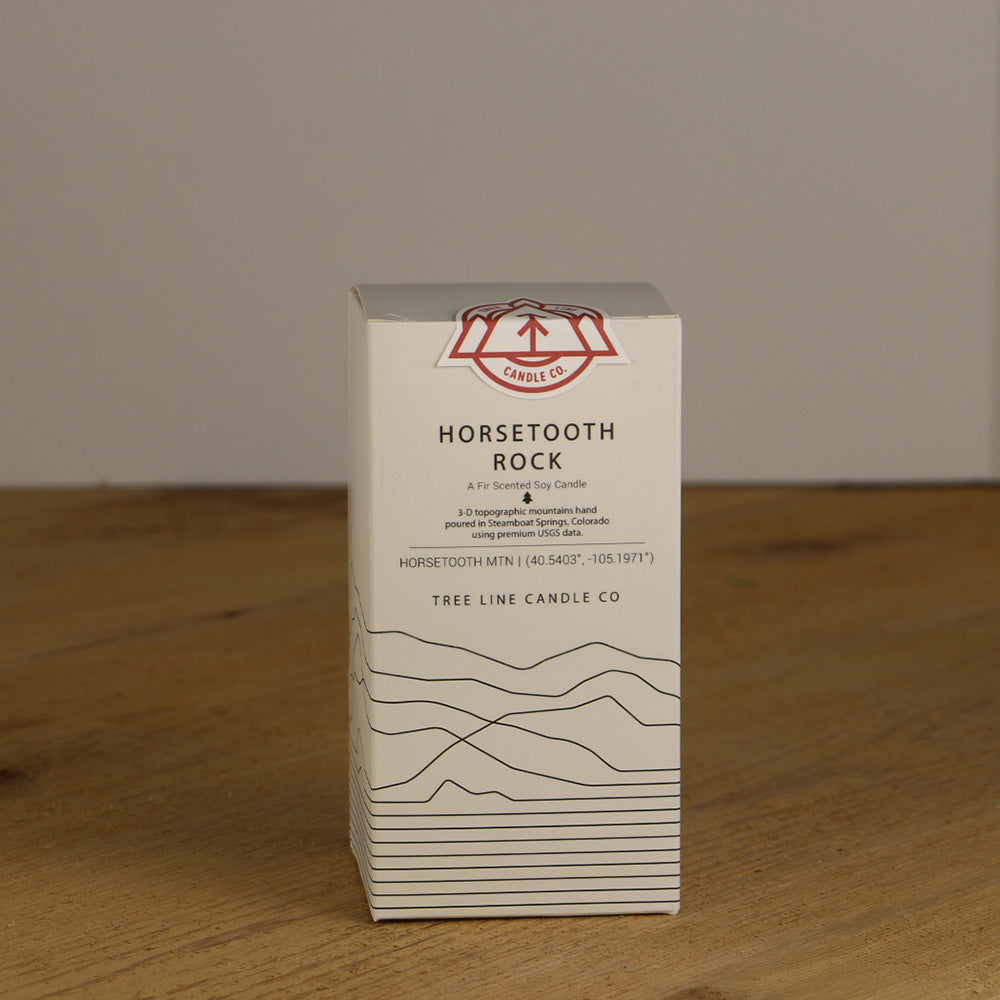 Horsetooth Rock Candle