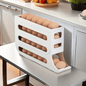 4-Tier Egg Storage Box Organizer for Refrigerator