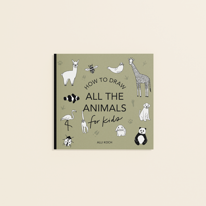 All the Animals: How to Draw Books for Kids [Mini]