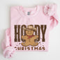 Howdy Christmas, Gingerbread Man, Cowboy Sweatshirt