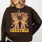 Howdy Christmas, Gingerbread Men, Western, Cowboy Sweatshirt