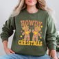 Howdy Christmas, Gingerbread Men, Western, Cowboy Sweatshirt