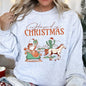 Howdy Christmas, Santa Cowboy, Horse Sweatshirt