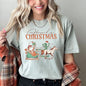 Howdy Christmas, Santa Cowboy, Horse, Sleigh, Desert, County, Western, Comfort Colors, Tshirt