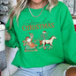 Howdy Christmas, Santa Cowboy, Horse Sweatshirt