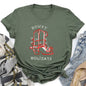 Howdy Holidays, Christmas, Cowboy Boot, Retro Super Soft Tees