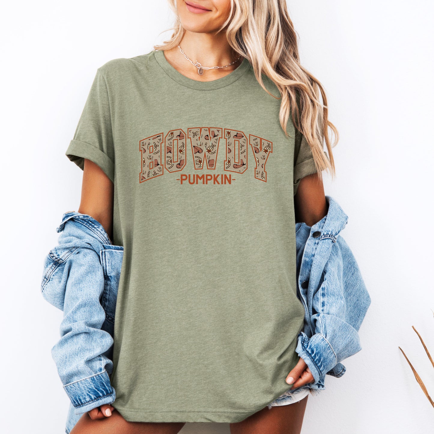 Howdy Pumpkin, Varsity, Collegiate, Fall, Autumn, Tshirt