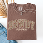 Howdy Pumpkin, Varsity, Collegiate, Fall, Autumn, Comfort Colors T-Shirt