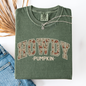 Howdy Pumpkin, Varsity, Collegiate, Fall, Autumn, Comfort Colors T-Shirt