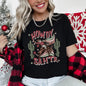 Howdy Santa, Santa Cowboy, Reindeer, Rodeo, Desert, Cactus, Christmas Super Soft Tees