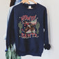 Howdy Santa, Reindeer Cowboy Rodeo Sweatshirt