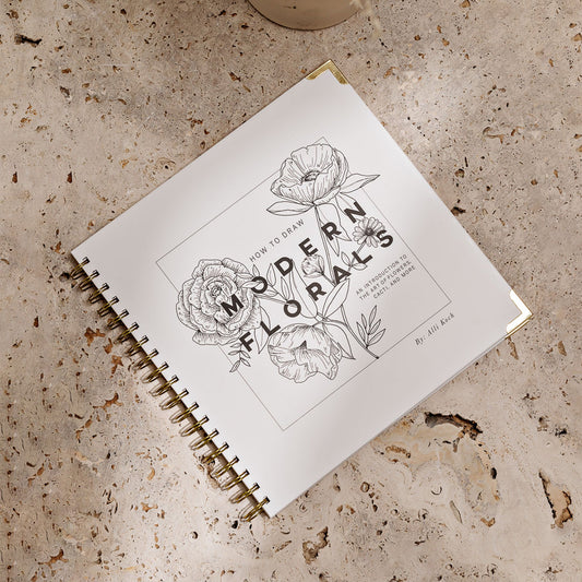 How to Draw Modern Florals