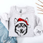 Husky, Santa, Dog, Christmas, Dog Lover, Pet Sweatshirt