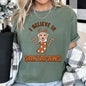 I Believe In Santa, Dog Lover, Pets, Christmas, Comfort Colors, Tshirt