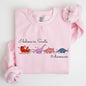 I Believe In Santa and Dinosaurs, Sleigh, Reindeer, Funny, Christmas, Winter, Xmas Sweatshirt
